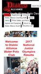 Mobile Screenshot of diablowaterpolo.com